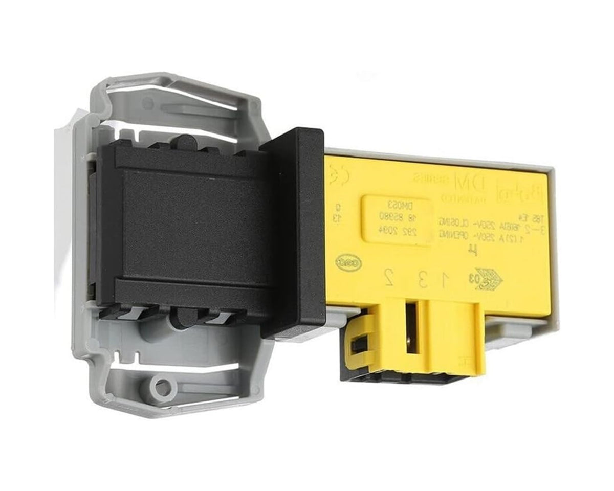 Replacement Door Release Lock Switch for Hoover Candy Dynamic Next Washing Machines - 49030389, 41046787, 41016789, 09201035, 41016879, 91201208