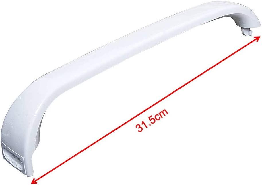 Door Handle for Bosch Refrigerators Fridge Freezers (White / 31.5cm) - 369542, 00369542 - Mersey Spares