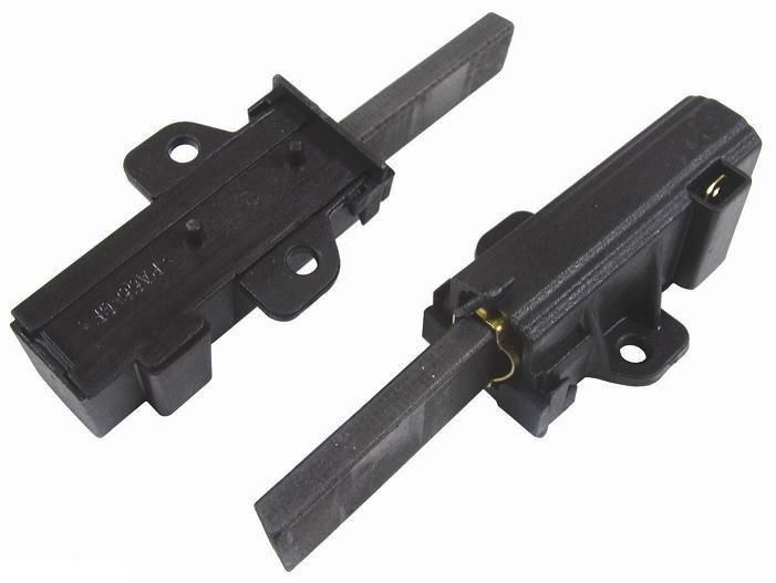 ZANUSSI CARBON MOTOR BRUSHES x 2 PA 6.6-GF 10 in centre