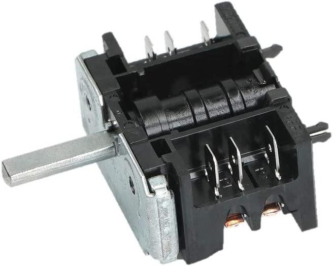 Selector Switch 4 Position for Baumatic, Belling 444445124, 444445125, 444445126, 444445127 - 082604389 - Mersey Spares