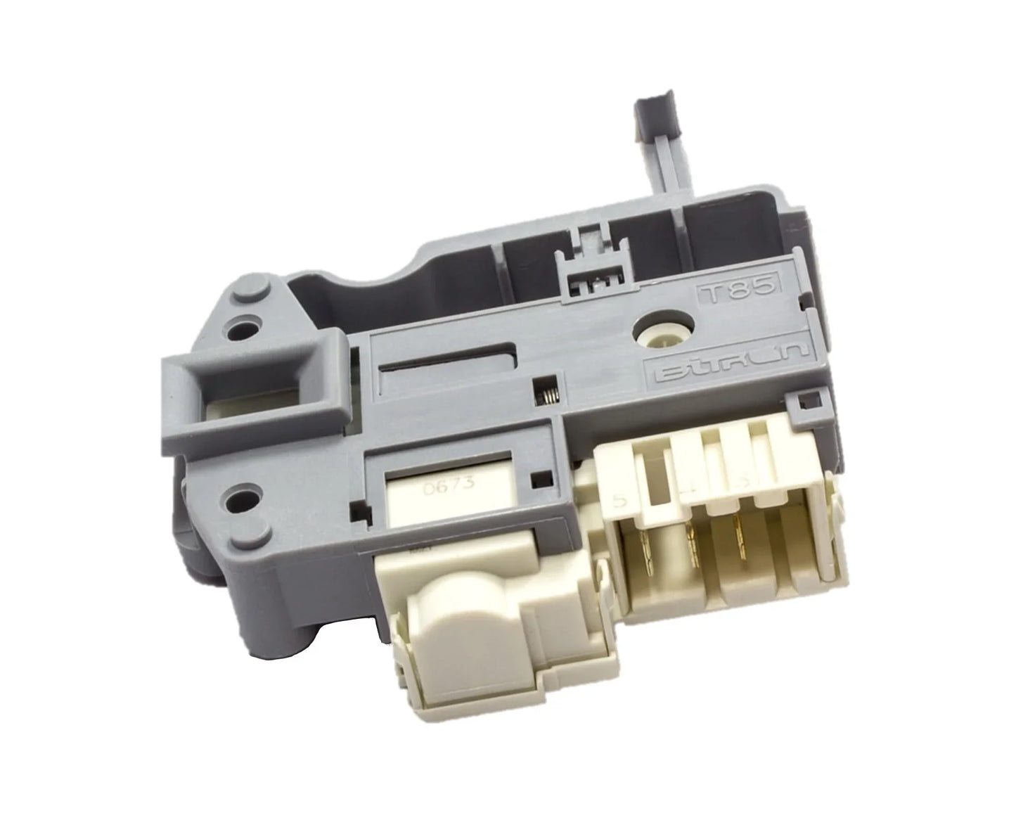 T85 Bitron DL-S2 Washing Machine Door Interlock for Indesit Hotpoint C00254755, C00285597, 482000023034, J00224791, J00253965, ES1016863 - Mersey Spares