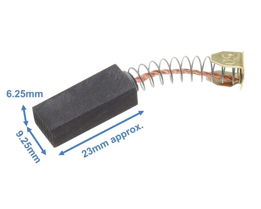 Motor Carbon Brushes for Kango 900 900K 900X 900KV 950 950Y 950K (2 Pack, Alt to 9170003049) - Mersey Spares