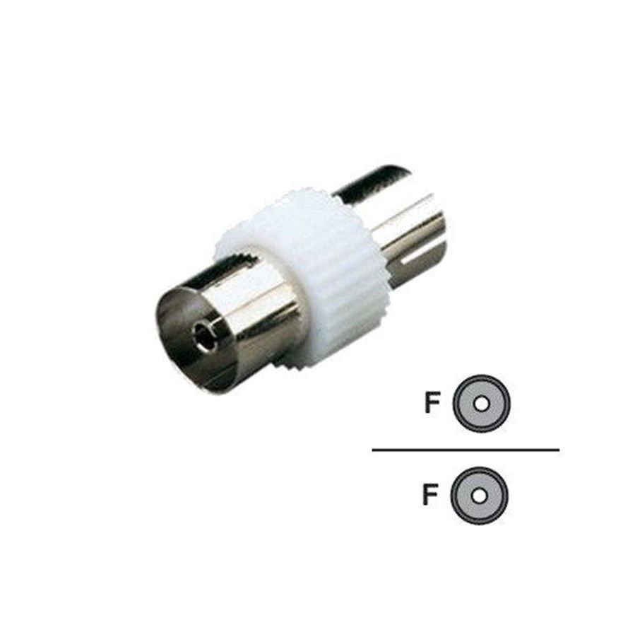 TV Aerial RF Coax Cable Lead Adaptor Female to Female