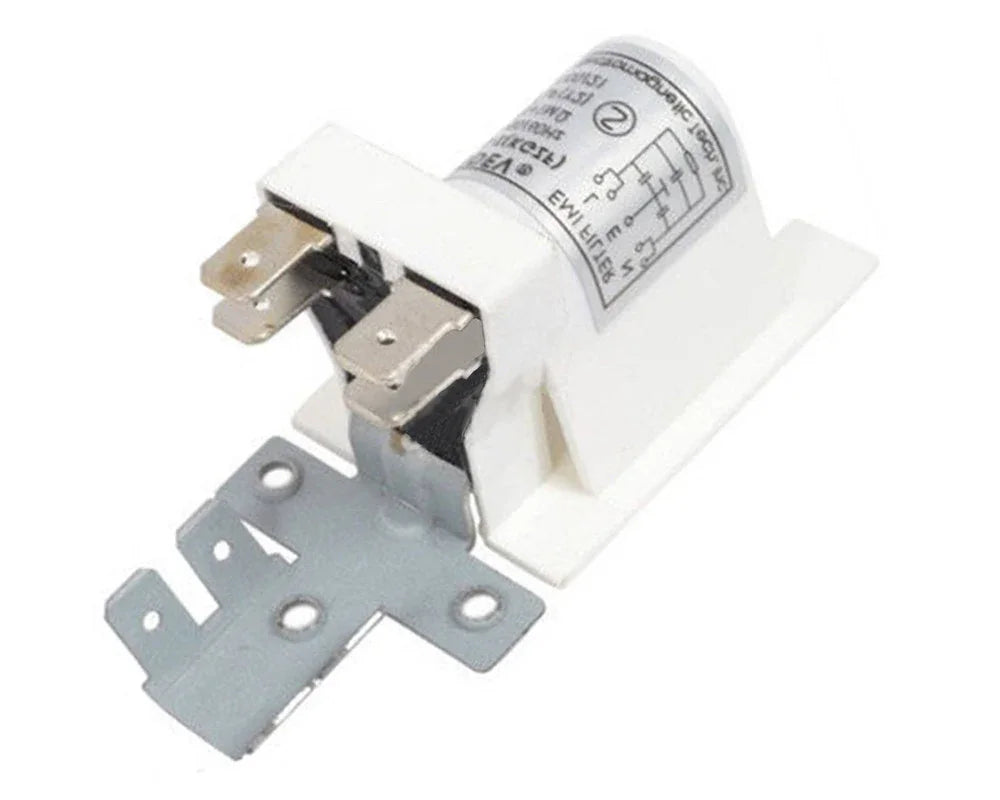 0,15UF Noise Interference Filter Mains Suppressor for Beko Dishwasher, Tumble Dryer - 1746530100, 1757160100, 1883880400, 1886870100, 2974870100 - Mersey Spares