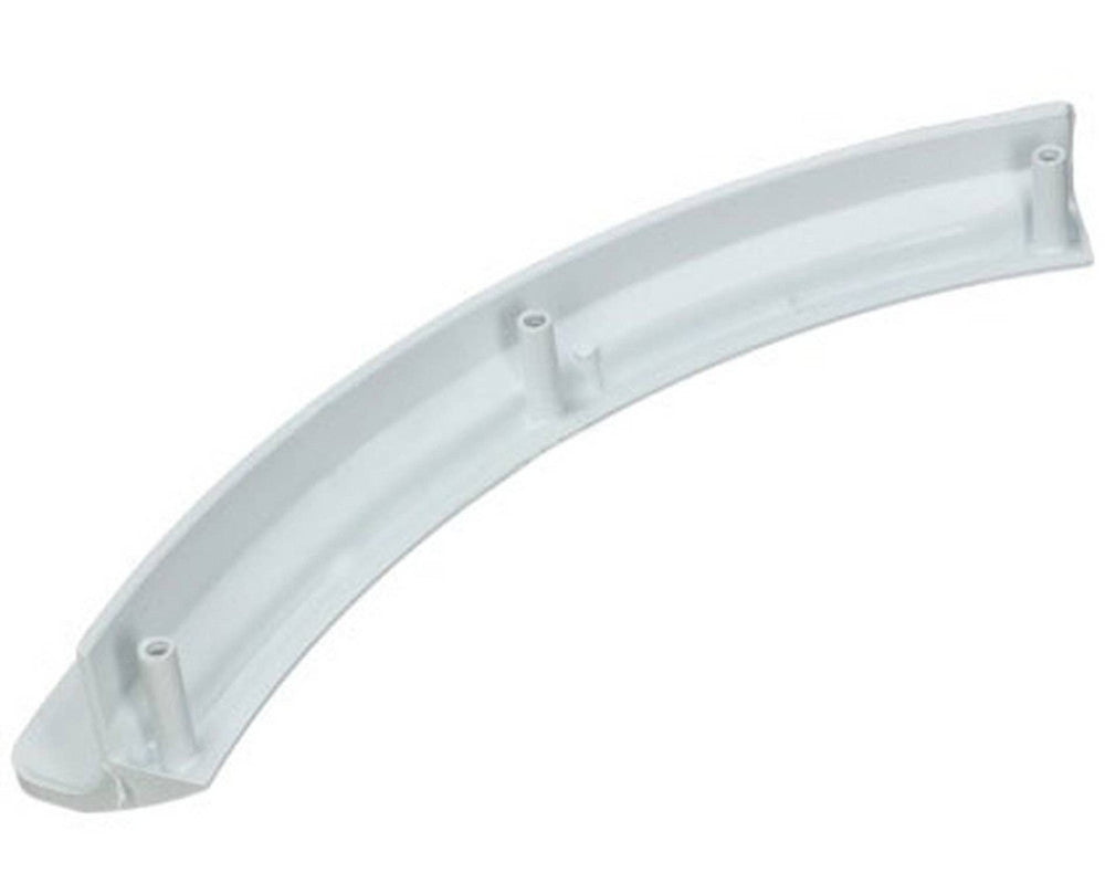 Replacement Tumble Dryer Door Handle Curved White for Bosch, Siemens - 00497522, 497522, ES761496