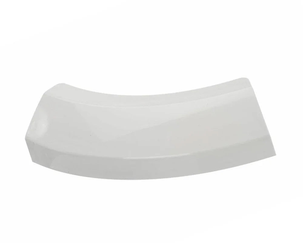 White Door Handle For Bosch Tumble Dryer WTE84300 WTE84301, WTE84307, WTE84308 - Mersey Spares