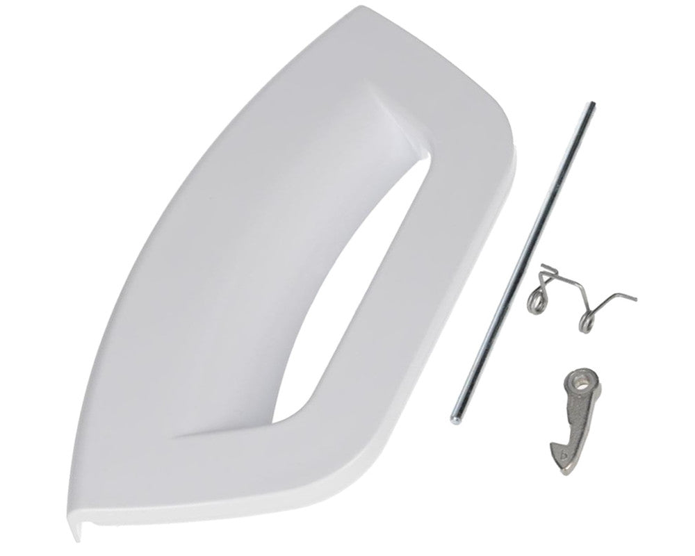 Washing Machine Door Handle & Spring Kit For Hotpoint WMYL8552PUK, WMAQB721PUK
