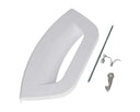 White Door Handle Lever Kit for Hotpoint Futura Washing Machine / Washer Dryers C00507932, C00285747, C00287785, ES1550482