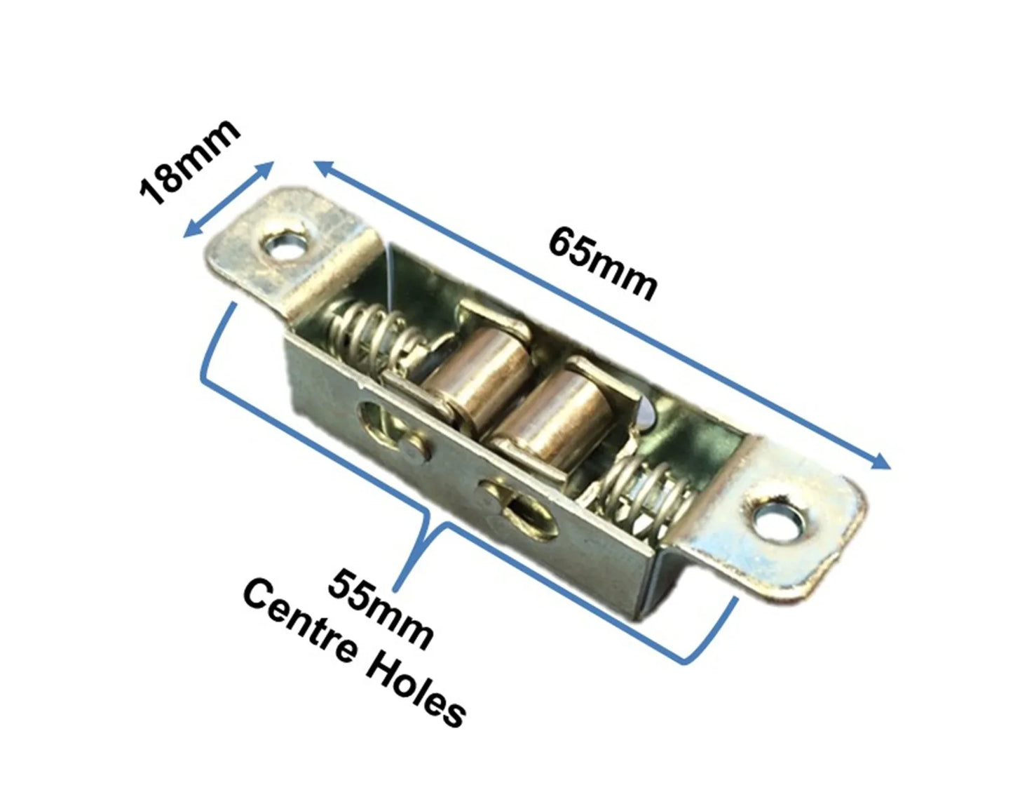 Door Latch Catch Striker Pin & Nut Kit for Falcon Continental Oven Cookers - Mersey Spares