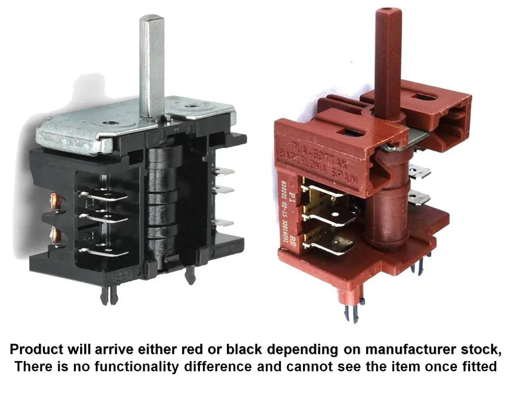 Genuine Oven Cooker Selector Switch for Statesman FUSION50ETW FUSION50FS - Mersey Spares
