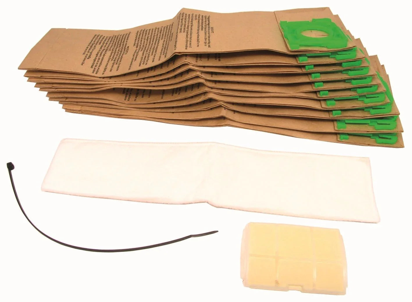 For Sebo Vacuum Cleaner Bags SERVICE PACK 10 BAGS 2 FILTERS 5094ER X1 X3 X4 X5 - Mersey Spares
