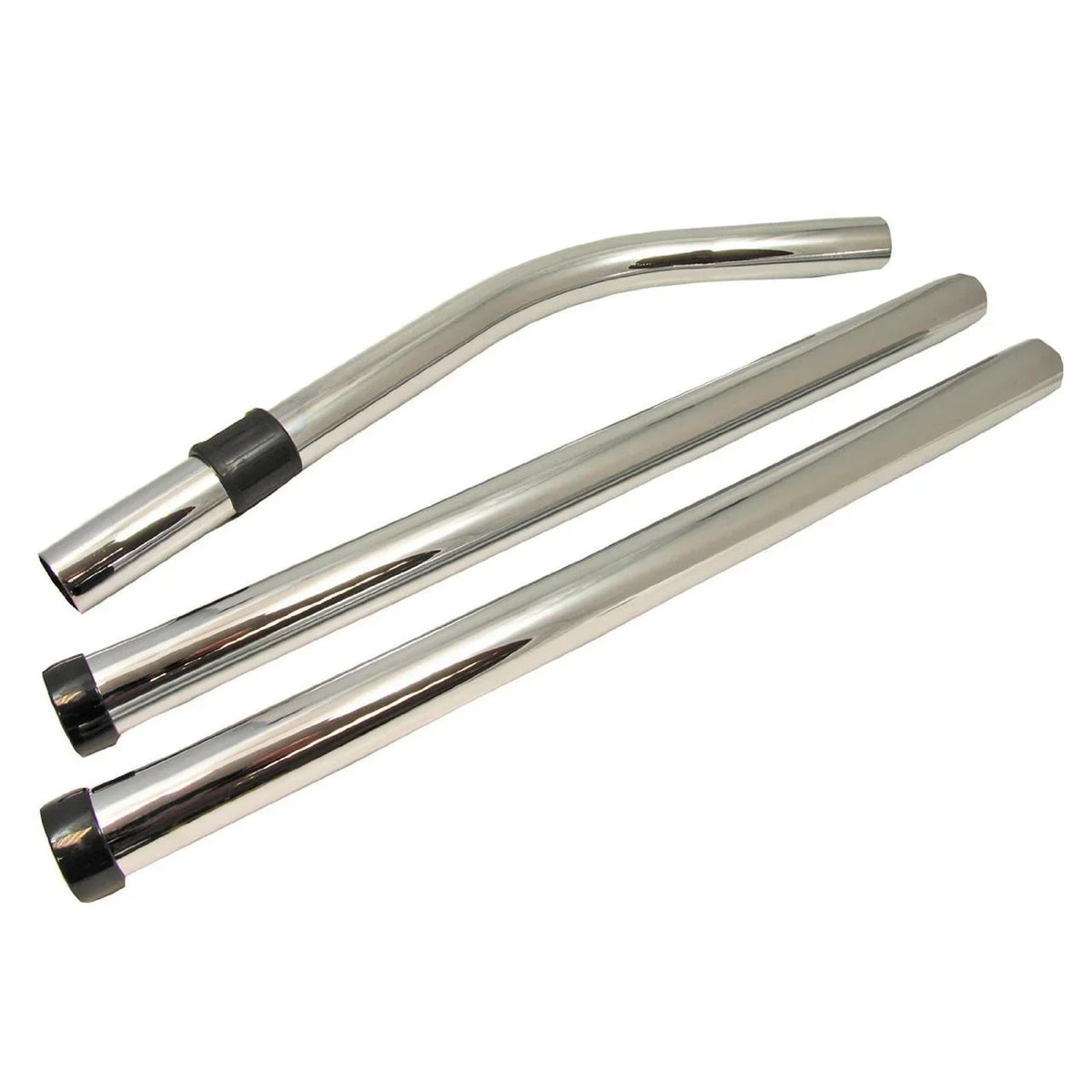 Chrome Extension Rod Set for Harry Vacuum Cleaners 32mm Set of 3 - Mersey Spares