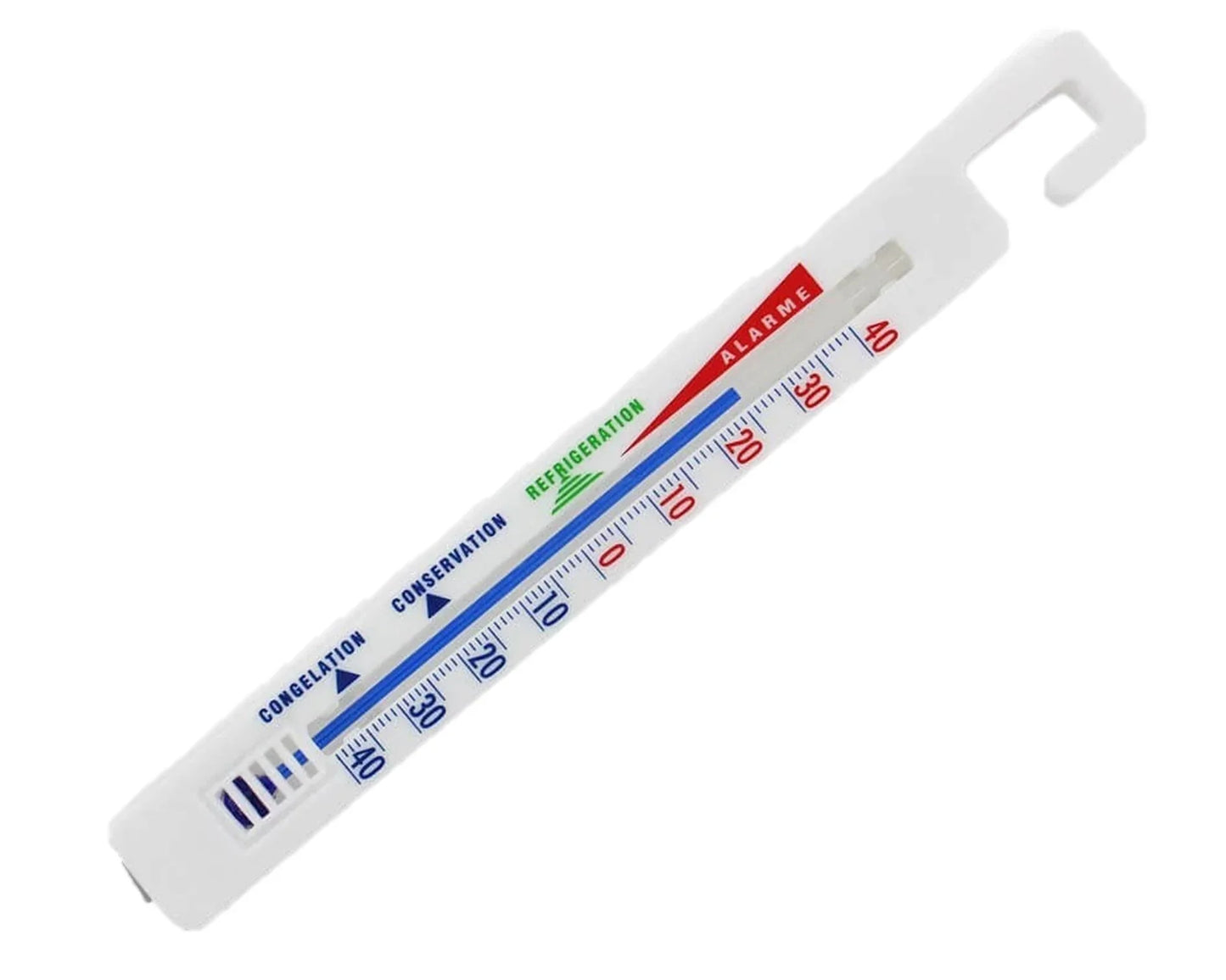 Vertical Kitchen Refrigerator Fridge and Freezer Thermometer -30°C to +40°C - Mersey Spares