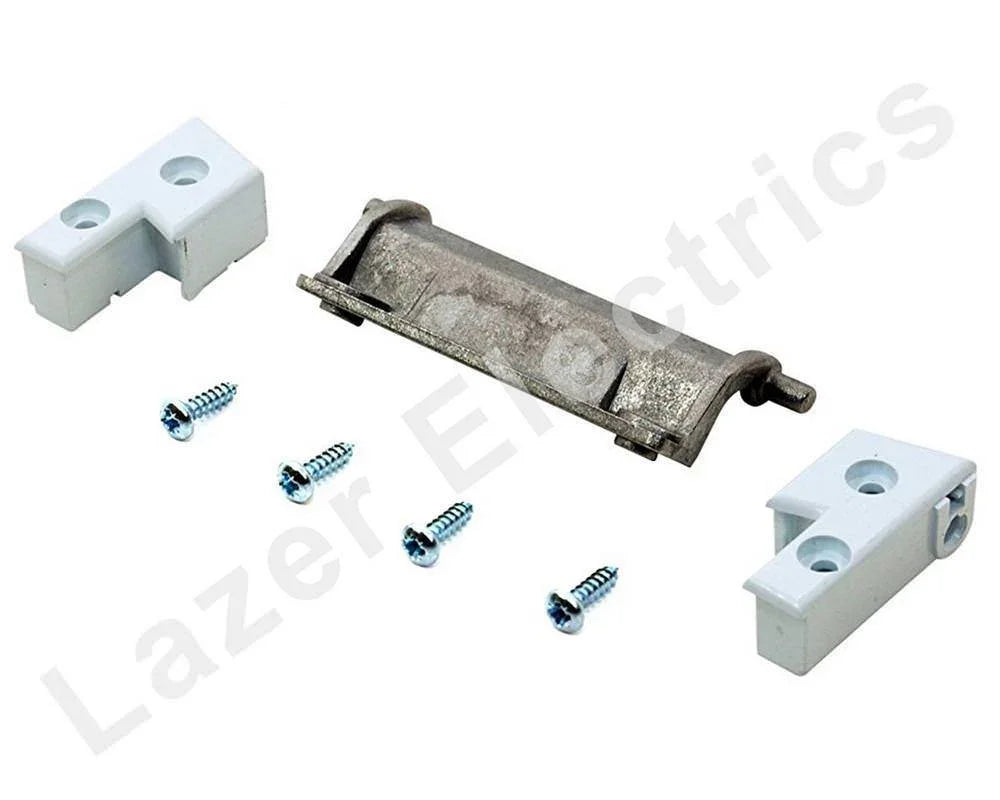 GENUINE WHITE KNIGHT CROSSLEE TUMBLE DRYER DOOR HINGE KIT SPARES / PARTS - Mersey Spares