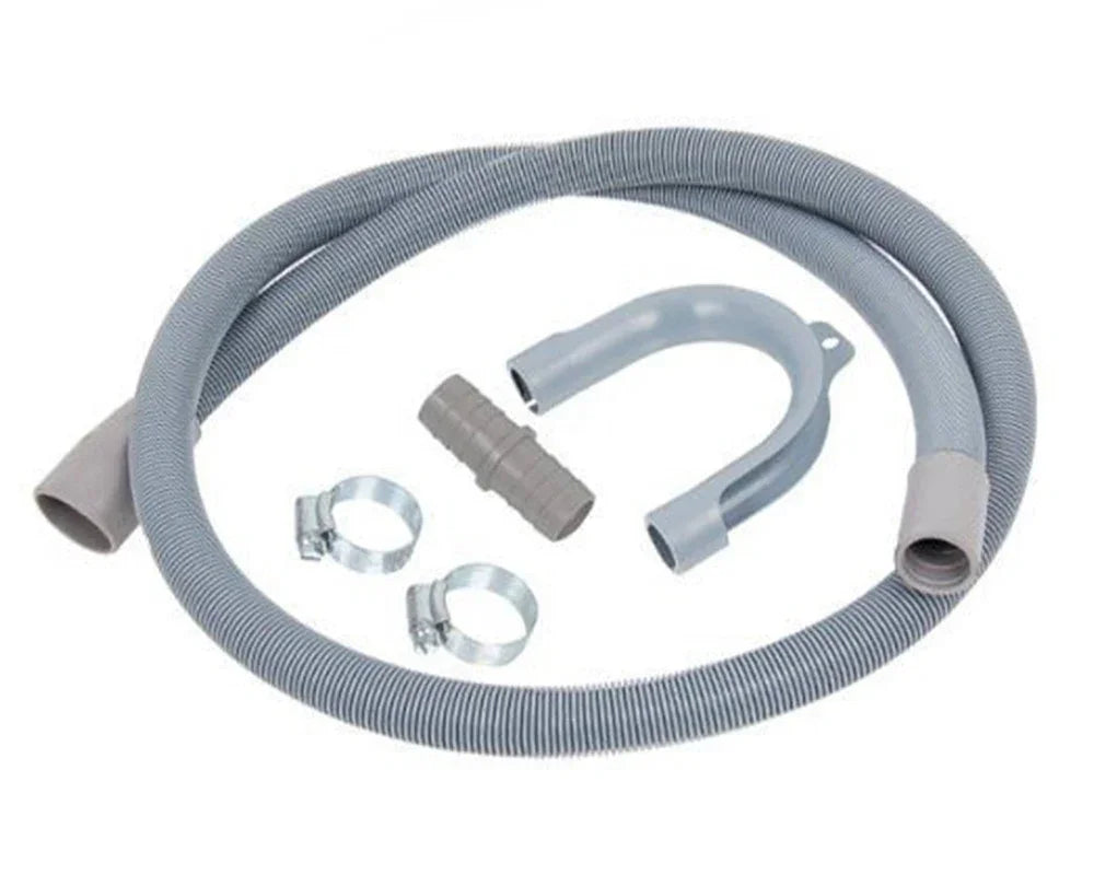 Lazer Washing Machine & Dishwasher 2.5 Metre Waste Drain Hose Extension Kit - Mersey Spares