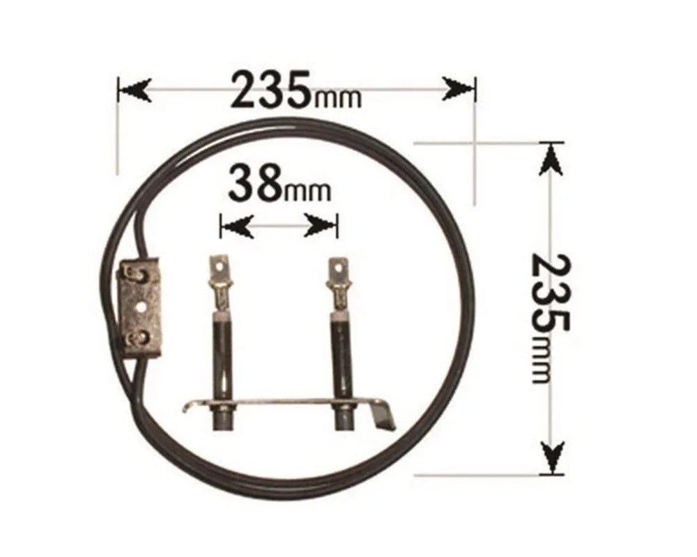 For Creda Hotpoint Fan Oven Element / Heater C00149168 - Mersey Spares
