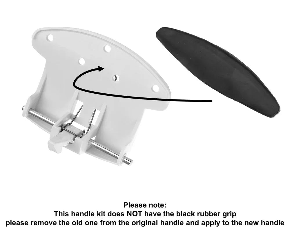 For Creda WMA Series Washing Machine DOOR HANDLE CATCH KIT C00202401 - Mersey Spares