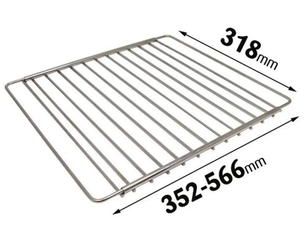 For Leisure, Rangemaster Cooker Oven Grill Shelf Extendable Arms - Mersey Spares