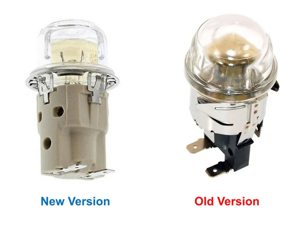 Smeg Oven Cooker Light Bulb Cover + Holder Assembly - 696050220, ES969697, 1477273OH - Mersey Spares