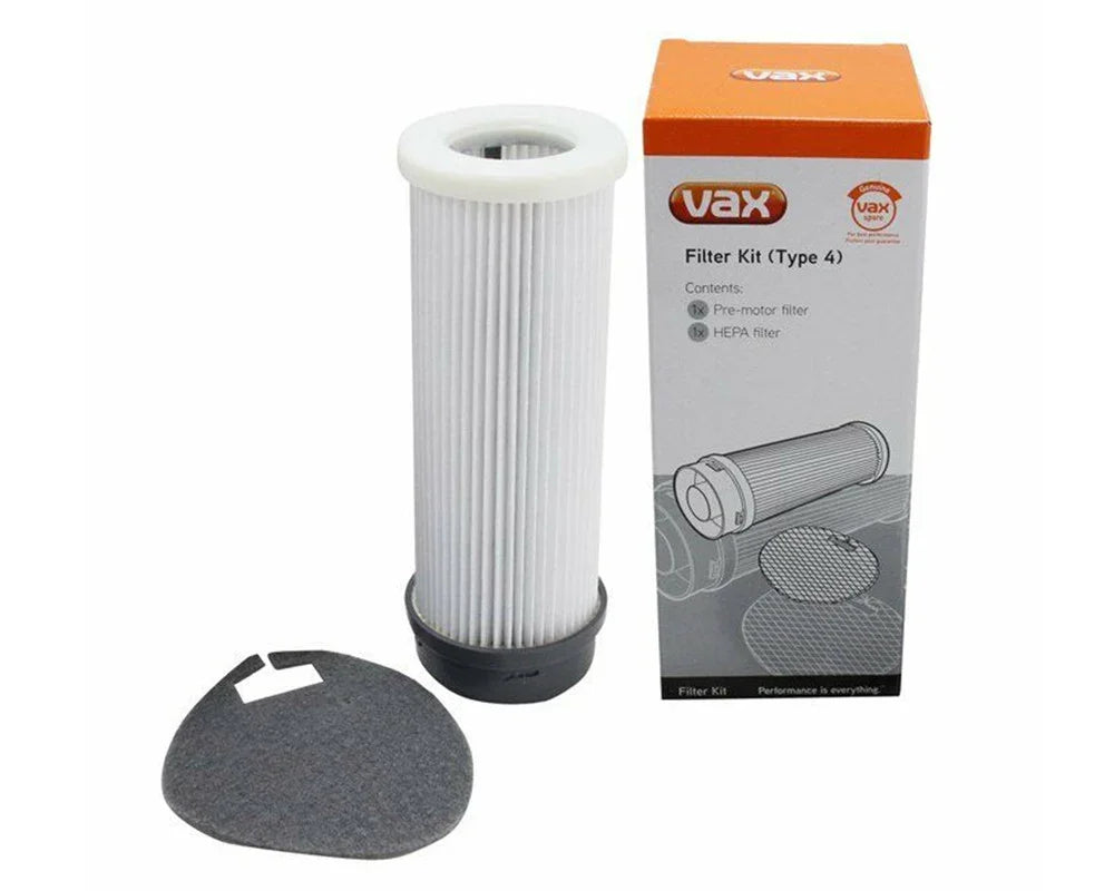 Vax Type 4 Filter Kit Vacuum Cleaner Replacement Genuine Part 1112618401 - Mersey Spares