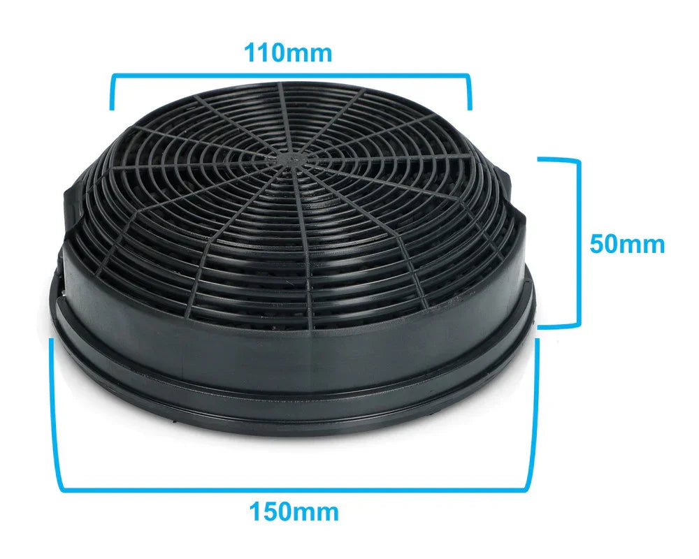 Type 47 Carbon Filters for Whirlpool Cooker Hood Extractor Fan Vent C00384662 - Mersey Spares