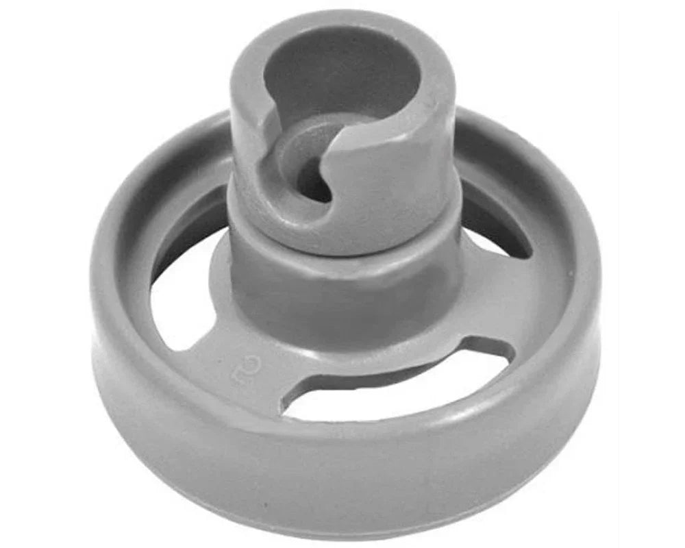 6 x Genuine Hoover, Candy Dishwasher Lower Basket Rack Runner Wheels - 49005659, 49037409, ES1441652 - Mersey Spares