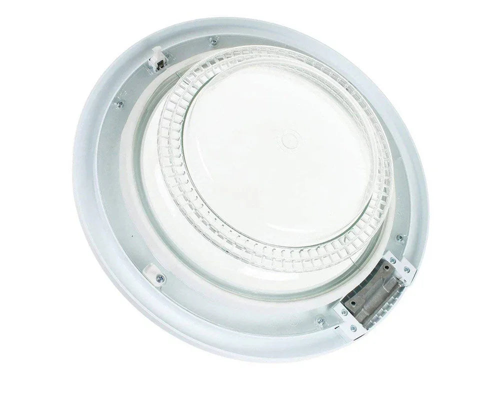 Genuine White Knight Crosslee Tumble Dryer Door Assembly 421309245611 Spare Part - Mersey Spares