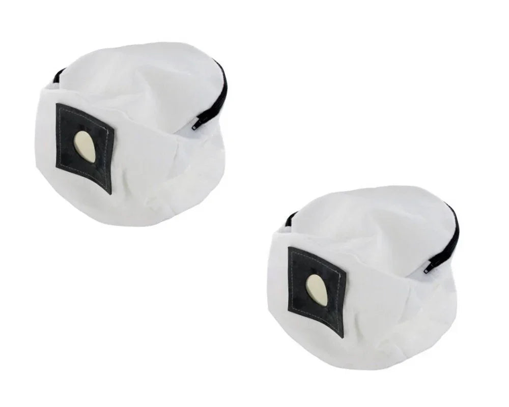For Numatic HENRY HETTY Vacuum Cleaner Cloth Washable Reusable ZIP Dust Bags x 2 - Mersey Spares
