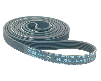 Genuine Tumble Dryer Belt for Hotpoint Aquarius Contitech 144002145 6PHE 1991 - C00113872, C00116358, C00142785, ES537769, J00657207, 1417384OH