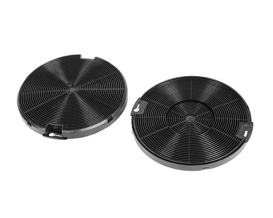 EFF75 Carbon Filters Pair for Zanussi Cooker Vent Extractor Hood ZHG51260GA ZHG513G ZHG713G