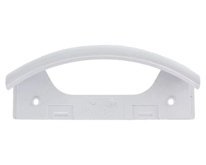 Plastic Door Handle for Bosch KGS Series Fridge Freezers White 096110, 0096110, 00263746 - Mersey Spares