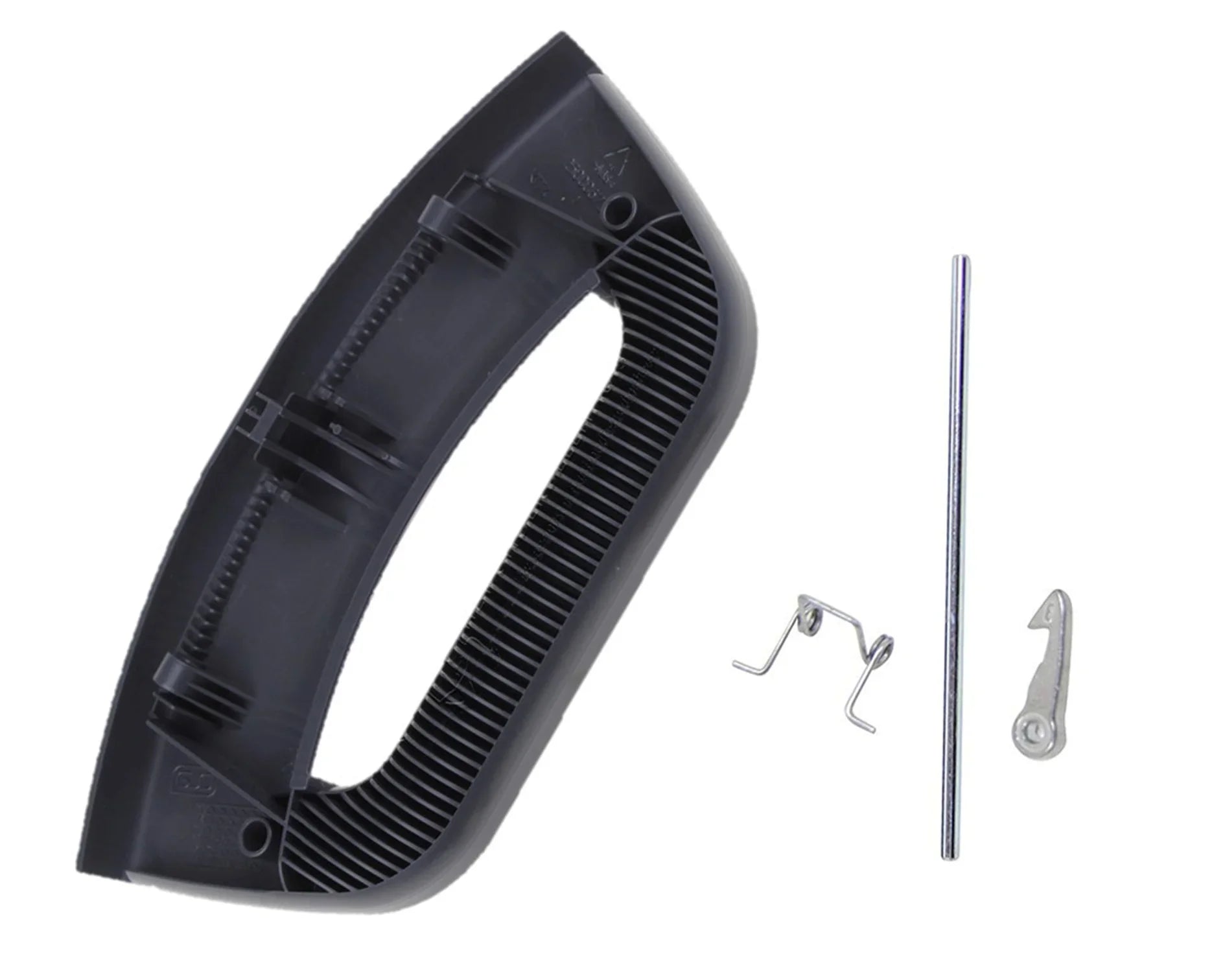 Washing Machine Door Handle Graphite For Hotpoint Futura WMAQF641G WMAQF 621G - Mersey Spares