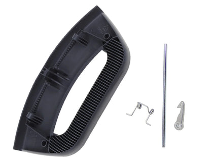 Washing Machine Door Handle Graphite For Hotpoint Futura WMAQF641G WMAQF 621G - Mersey Spares