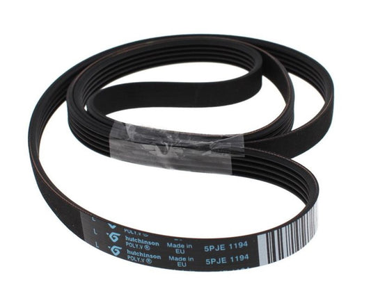 Genuine Indesit, Hotpoint, Whirlpool 1194 J5 Washing Machine Poly Vee Drive Belt - C00144656, ES871566, J00116172
