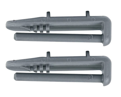 Plastic Rear Rail Diswasher Upper Basket Guide Stops End Caps for Flavel FDW60