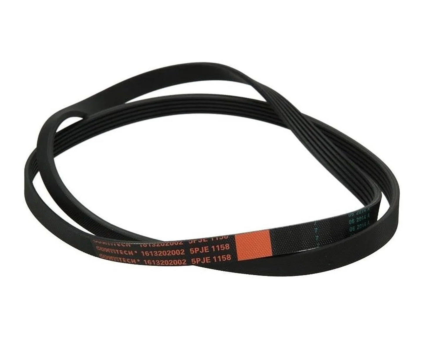 Genuine Contitech Washing Machine Drive Belt for Hotpoint 5PJE 1158 - 1613202002, C00112576, 482000028597 - Mersey Spares