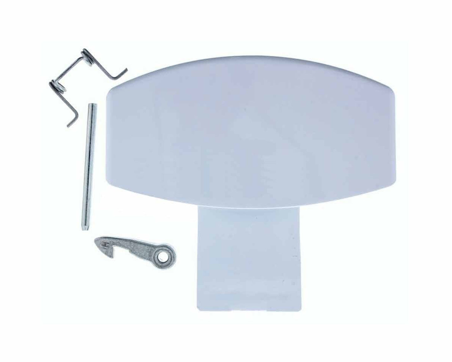 Washing Machine White Door Handle Catch Kit for Hotpoint AWM108, AWM108EU.N, BHWD129, BHWD129UK, BHWD129UK/1, BHWD129UKA, BHWD149, BHWD149UK