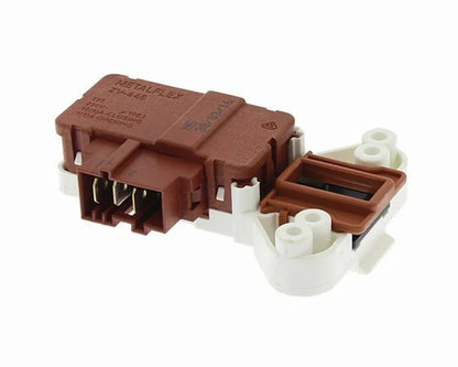 Washing Machine Door Switch Lock Interlock for Swan SW2050B, SW2050R, SW2050W, SW2051B, SW2051R, SW2051W, SW2062B, SW2062S, SW2062W, SW2070B, SW2080B - Mersey Spares