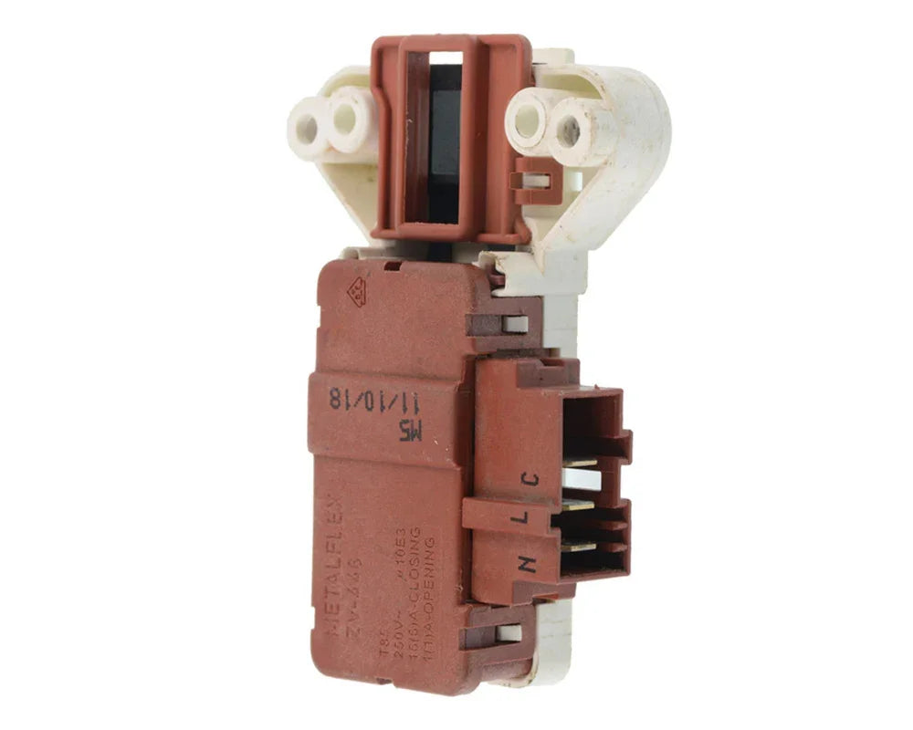 Washing Machine Door Switch Lock Interlock for Vestel, Whirlpool - 480111101045, C00338989 - Mersey Spares