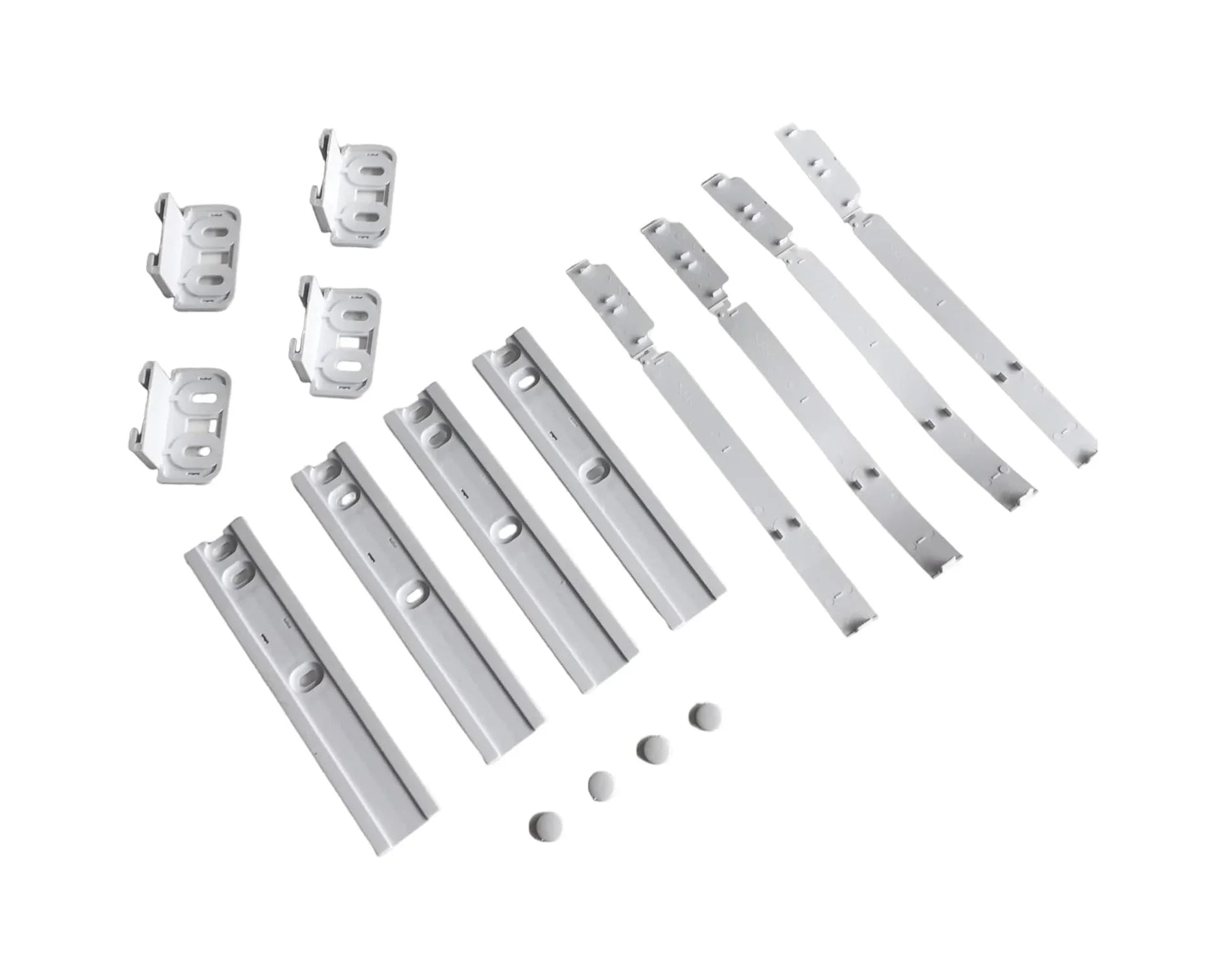 Genuine Fridge Freezer Integrated Door Hinge Fixing Slide Kit for Candy CIF120, CIF125, CIF125E, CIF125LECE, CIR160, CIR1601ECO, CIR1603ECO - Mersey Spares