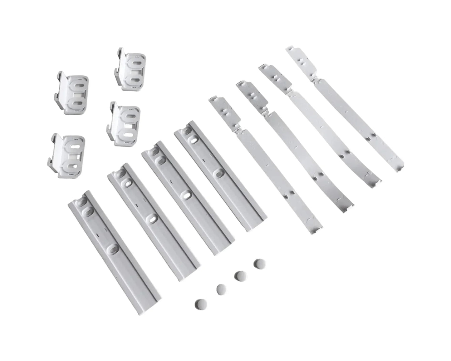 Genuine Fridge Freezer Integrated Door Hinge Fixing Slide Kit for Ikea CKF660, CKF670, FRIGORIFEROINTEGR9M, MKC00, MKC10, MKC40 - Mersey Spares