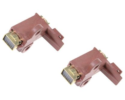 Carbon Brushes Set For Numatic Vacuum Motor DL21104T models NVQ380B-22 (3 Core Mains Lead), NVQ570-22, NVQ900-22, GB631 - Mersey Spares