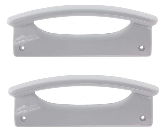 2 Pack Fridge Freezer Door Handles for Indesit, Whirlpool ART700 ART800 ART900 - 481231019093, C00374111, ES689395