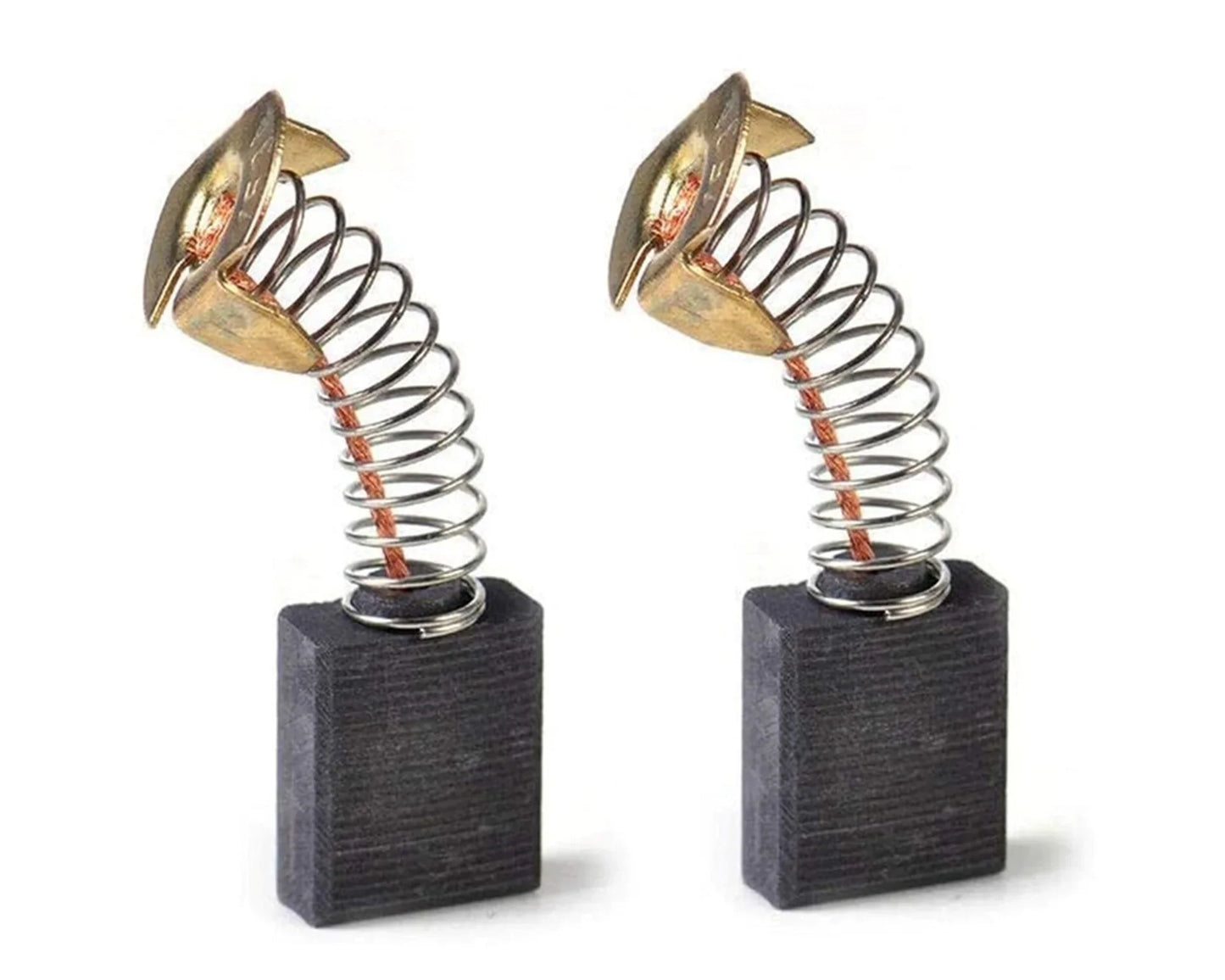 Motor Carbon Brushes for Makita Demolition Breakers HM1200K HM1202C HM5001C - 194987-7, 1949877, CB-155, TIB143 - Mersey Spares