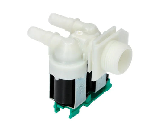Washing Machine 2 Way Solenoid Inlet Valve 180° for Bosch - 615922, 00615922, 428210, 00428210, 171261, 00171261, ES755039, 2096841OH - Mersey Spares
