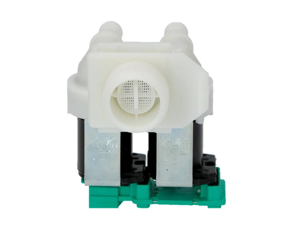 Washing Machine 2 Way Solenoid Inlet Valve 180° for Neff, Siemens - 428210, 00428210, 171261, 00171261, ES755039, 1125933OH, 2096841OH - Mersey Spares