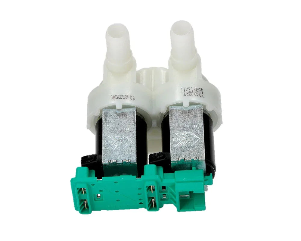 Washing Machine 2 Way Solenoid Inlet Valve 180° for Neff, Siemens - 428210, 00428210, 171261, 00171261, ES755039, 1125933OH, 2096841OH - Mersey Spares