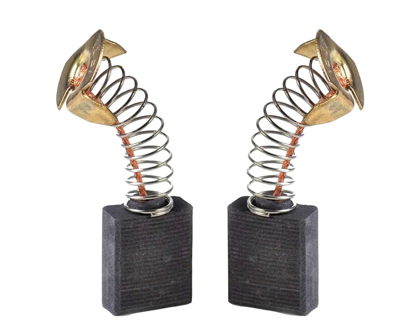 Motor Carbon Brushes for Makita Demolition Breakers HM1200K HM1202C HM5001C - 194987-7, 1949877, CB-155, TIB143 - Mersey Spares