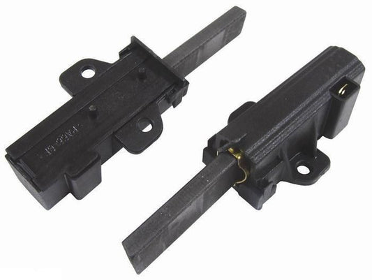 ZANUSSI CARBON MOTOR BRUSHES x 2 PA 6.6-GF 10 in centre