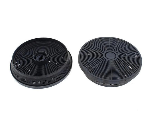 2 Pack Charcoal Carbon Cooker Hood Grease Filters for Belling 900CGH, 444448744, 444448743 - 082620630 - Mersey Spares